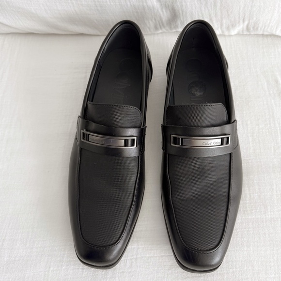 Calvin Klein Black Jameson Slip-on Loafer Dress Shoes - Picture 1 of 6